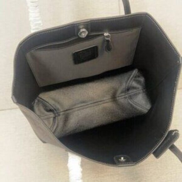 Coach Black Tote Bag with Cat Design - Picture 7 of 7